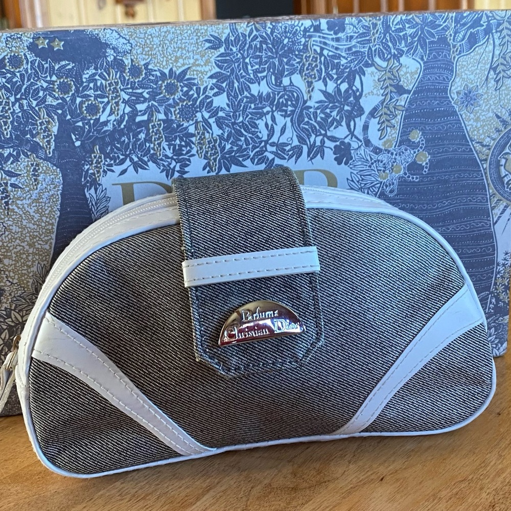 Christian Dior Oblong Cosmetic Pouch Brand New